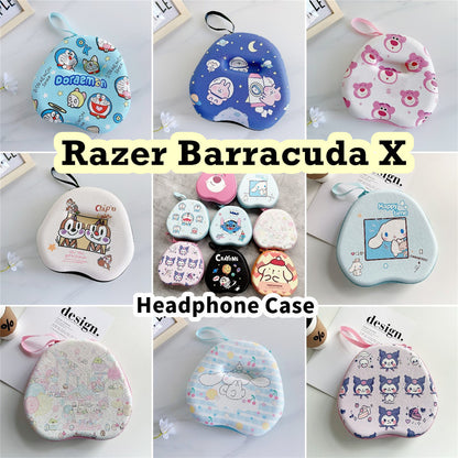 For Razer Barracuda X Headphone Case Cartoon Creative Patterns Headset Earpads Storage Bag Casing Box