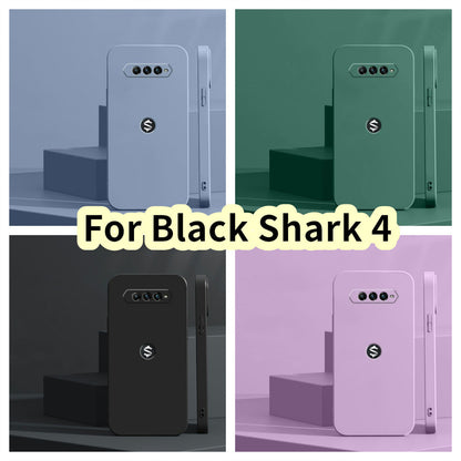 For Black Shark 4 Cover Drop and wear resistant Silicone Full Case Classic Simple Solid Color Phone Case Cover