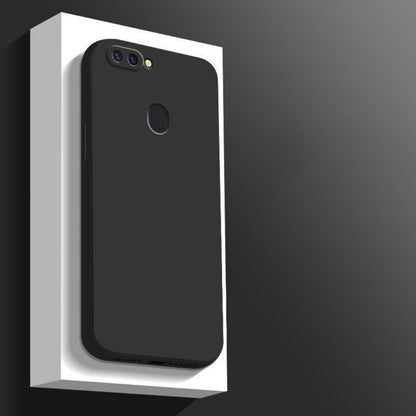 For OPPO R15 Cover Drop and wear resistant Silicone Full Case Classic Simple Solid Color Phone Case Cover