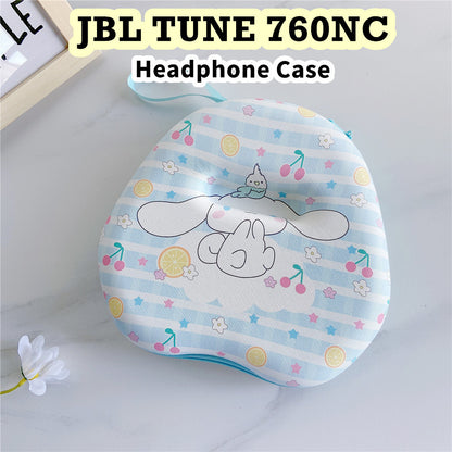 For JBL TUNE 760NC Headphone Case Cartoon Creative Patterns Headset Earpads Storage Bag Casing Box