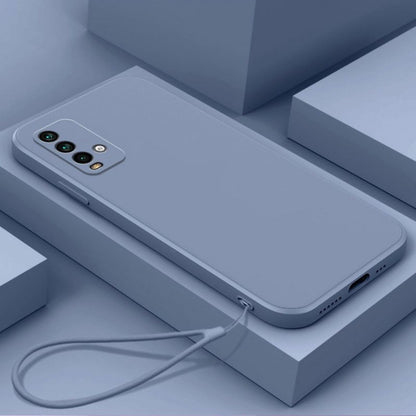 For Redmi 9T Cover Drop and wear resistant Silicone Full Case Classic Simple Solid Color Phone Case Cover