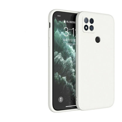 For Redmi 9C Cover Drop and wear resistant Silicone Full Case Classic Simple Solid Color Phone Case Cover
