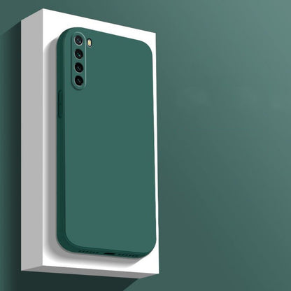 For Redmi Note 8T Cover Drop and wear resistant Silicone Full Case Classic Simple Solid Color Phone Case Cover