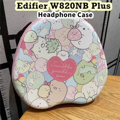 For Edifier W820NB Plus Headphone Case Cartoon Creative Patterns Headset Earpads Storage Bag Casing Box