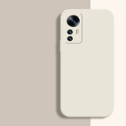 For Xiaomi 12T Pro Cover Drop and wear resistant Silicone Full Case Classic Simple Solid Color Phone Case Cover