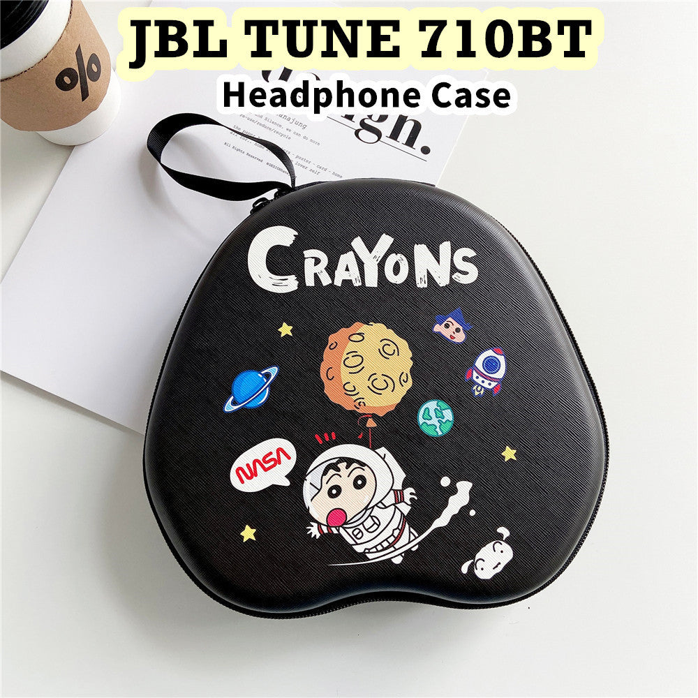 For JBL TUNE 710BT Headphone Case Cartoon Creative Patterns Headset Earpads Storage Bag Casing Box