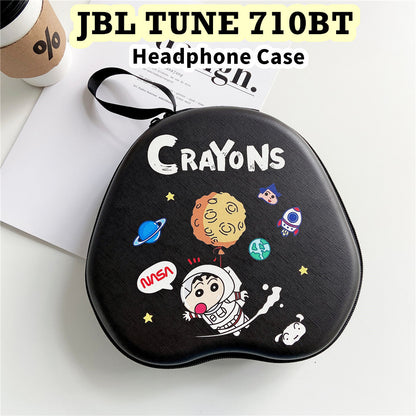 For JBL TUNE 710BT Headphone Case Cartoon Creative Patterns Headset Earpads Storage Bag Casing Box