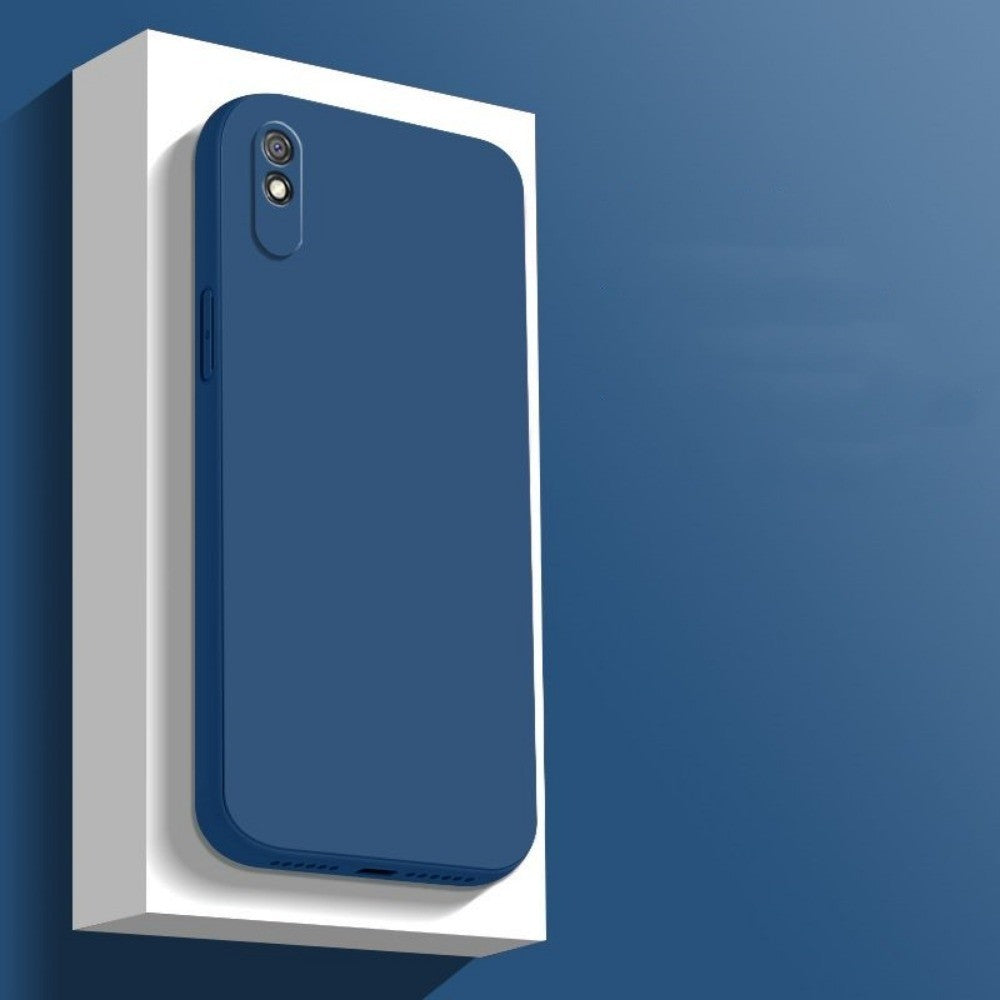 For Redmi 7A Cover Drop and wear resistant Silicone Full Case Classic Simple Solid Color Phone Case Cover