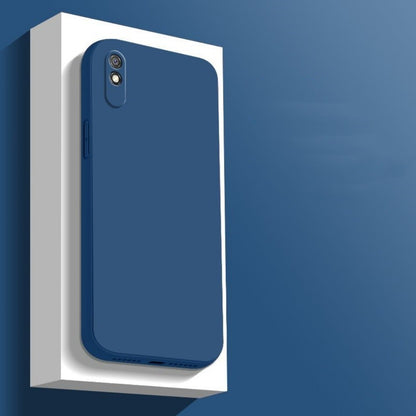 For Redmi 7A Cover Drop and wear resistant Silicone Full Case Classic Simple Solid Color Phone Case Cover