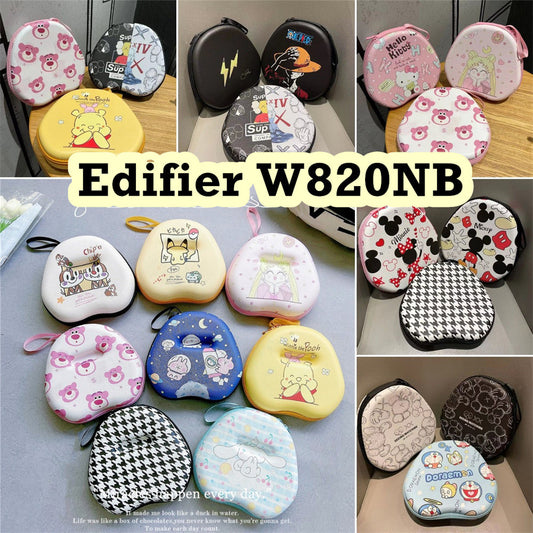For Edifier W820NB Headphone Case Cartoon Creative Patterns Headset Earpads Storage Bag Casing Box