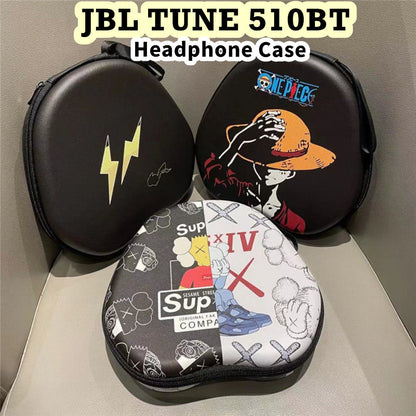 For JBL TUNE 510BT Headphone Case Cartoon Creative Patterns Headset Earpads Storage Bag Casing Box