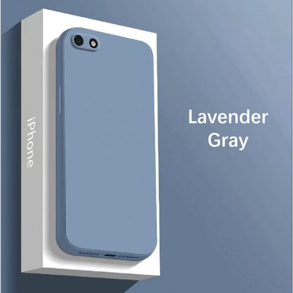 For Huawei Y5 Lite 2018 Cover Drop and wear resistant Silicone Full Case Classic Simple Solid Color Phone Case Cover