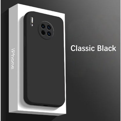 For Huawei Mate 30E Pro Cover Drop and wear resistant Silicone Full Case Classic Simple Solid Color Phone Case Cover