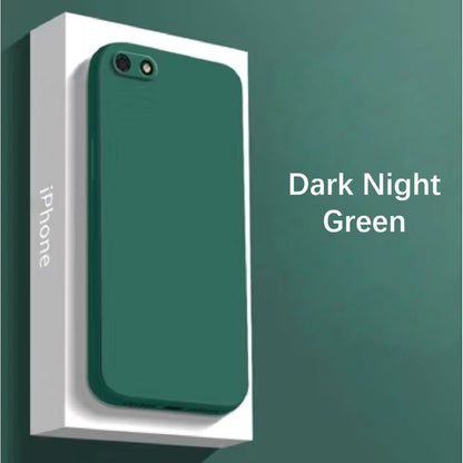 For Huawei Y5 Lite 2018 Cover Drop and wear resistant Silicone Full Case Classic Simple Solid Color Phone Case Cover