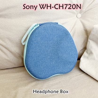 For Sony WH-CH720N Headphone Case Cartoon Creative Patterns Headset Earpads Storage Bag Casing Box