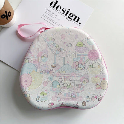 For Airpods Max Headphone Case Cartoon Creative Patterns Headset Earpads Storage Bag Casing Box