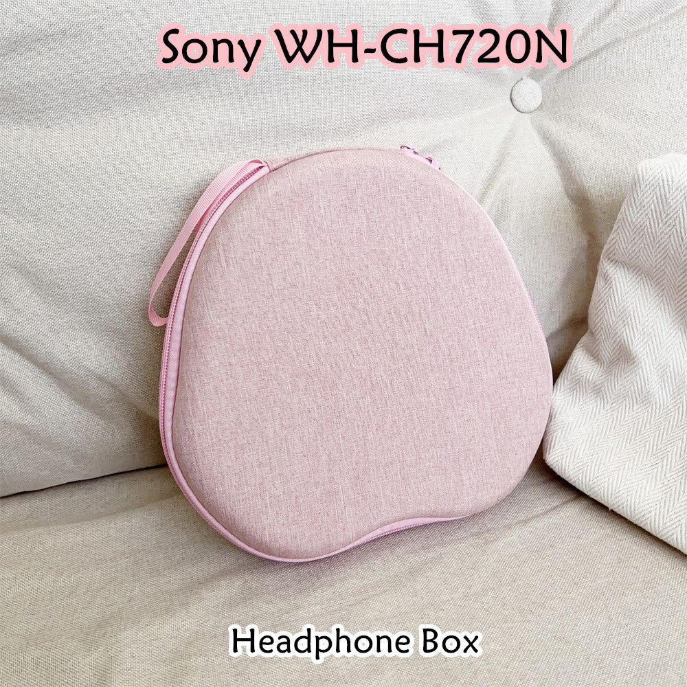 For Sony WH-CH720N Headphone Case Cartoon Creative Patterns Headset Earpads Storage Bag Casing Box