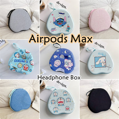 For Airpods Max Headphone Case Cartoon Creative Patterns Headset Earpads Storage Bag Casing Box