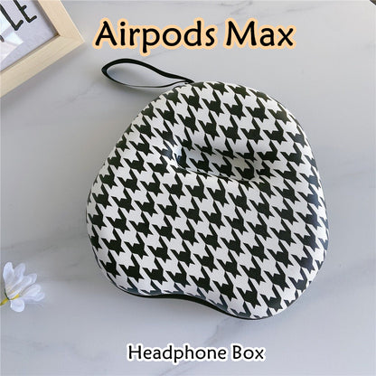 For Airpods Max Headphone Case Cartoon Creative Patterns Headset Earpads Storage Bag Casing Box