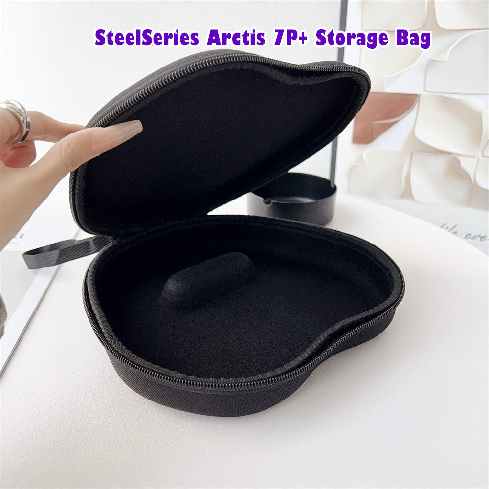 For SteelSeries Arctis 7P+ Headphone Case Headset Earpads Storage Bag Casing Box