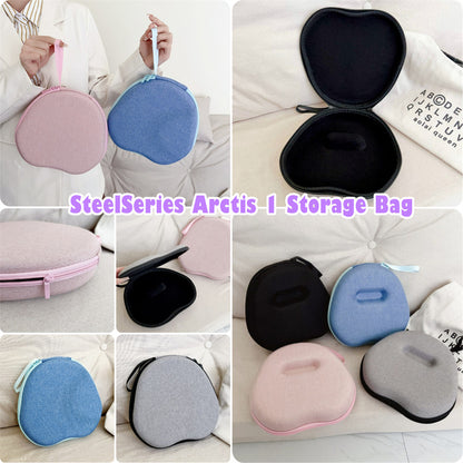 For SteelSeries Arctis 1 Headphone Case Headset Earpads Storage Bag Casing Box