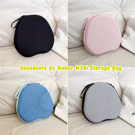 For Soundcore by Anker H30i Headphone Case Headset Earpads Storage Bag Casing Box