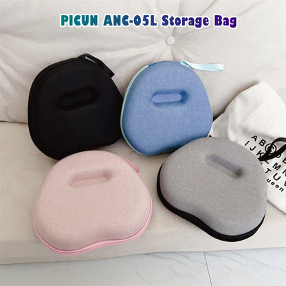 For PICUN ANC-05L Headphone Case Headset Earpads Storage Bag Casing Box
