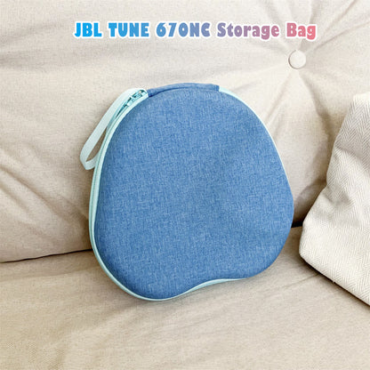 For JBL TUNE 670NC Headphone Case Headset Earpads Storage Bag Casing Box