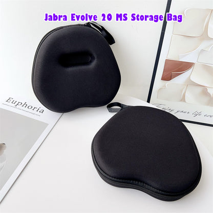 For Jabra Evolve 20 MS  Headphone Case Headset Earpads Storage Bag Casing Box
