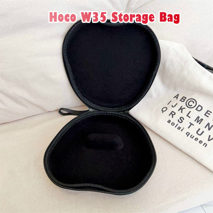 For Hoco W35 Headphone Case Headset Earpads Storage Bag Casing Box