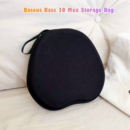 For Baseus Bass 30 Max Headphone Case Headset Earpads Storage Bag Casing Box