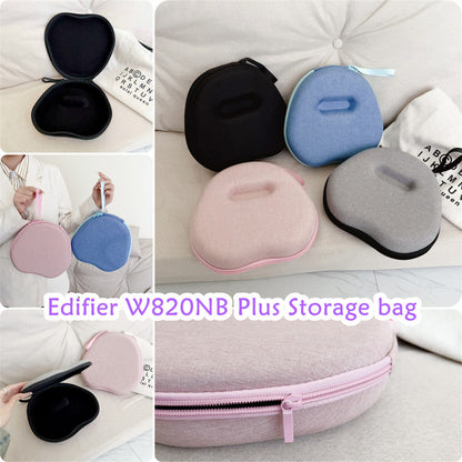 For Edifier W820NB Plus Headphone Case Headset Earpads Storage Bag Casing Box