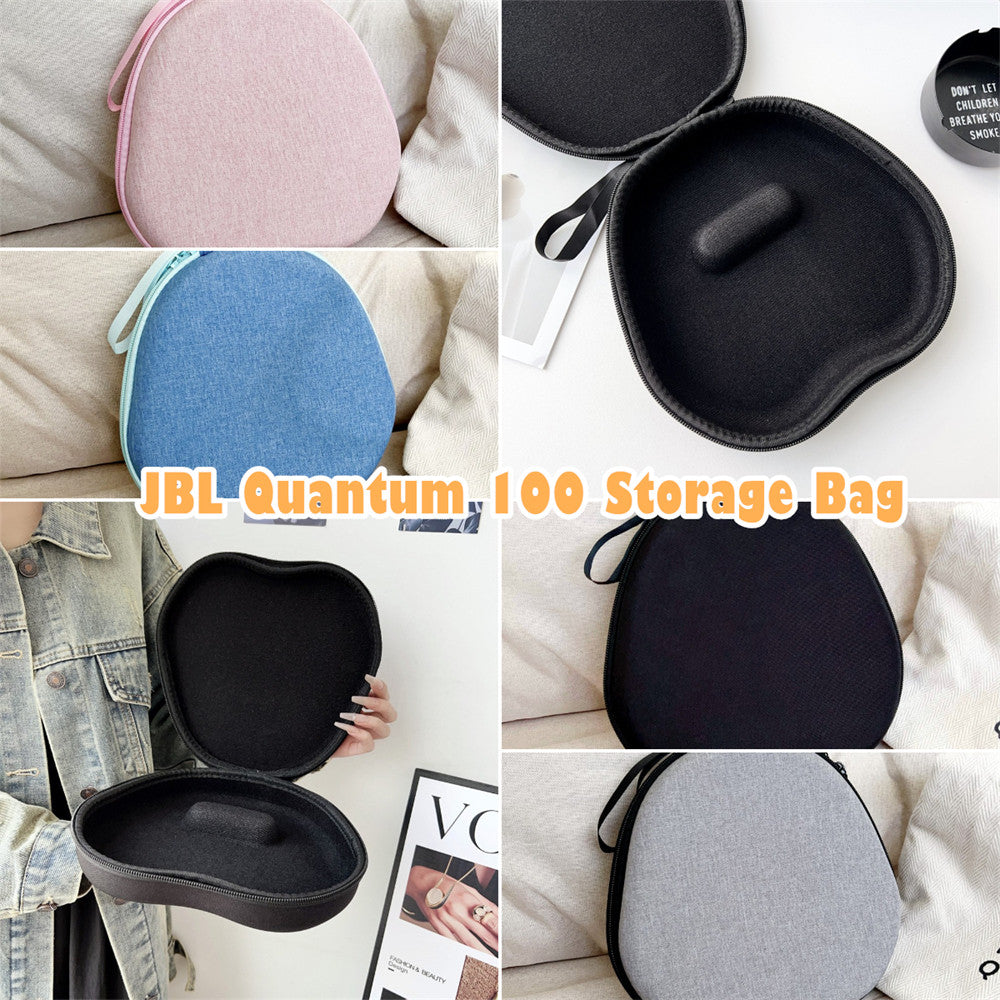For JBL Quantum 100 Headphone Case Headset Earpads Storage Bag Casing Box