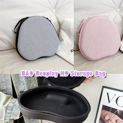 For B&O Beoplay H9 Headphone Case Headset Earpads Storage Bag Casing Box