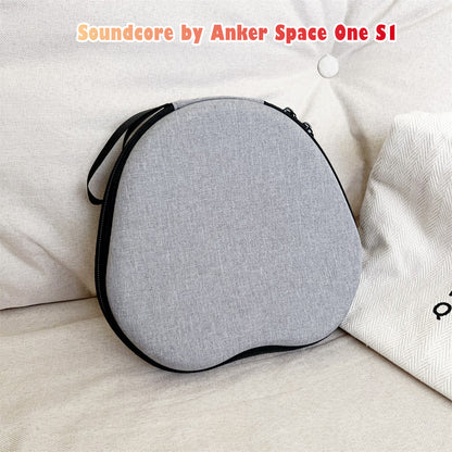 For Soundcore by Anker Space One S1  Headphone Case Headset Earpads Storage Bag Casing Box