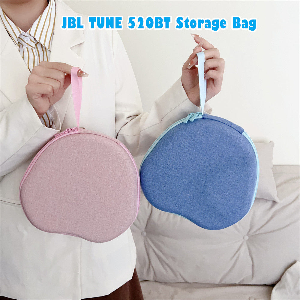 For JBL TUNE 520BT Headphone Case Headset Earpads Storage Bag Casing Box