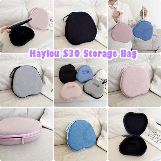 For Haylou S30 Headphone Case Headset Earpads Storage Bag Casing Box