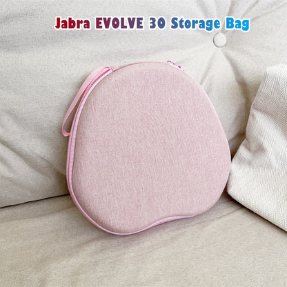 For Jabra EVOLVE 30 Headphone Case Headset Earpads Storage Bag Casing Box