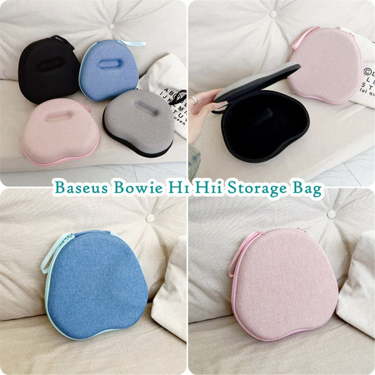 For Baseus Bowie H1 H1i Headphone Case Headset Earpads Storage Bag Casing Box