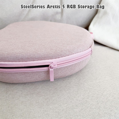 For SteelSeries Arctis 5 RGB Headphone Case Headset Earpads Storage Bag Casing Box