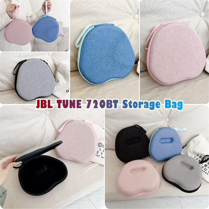 For JBL TUNE 720BT Headphone Case Headset Earpads Storage Bag Casing Box