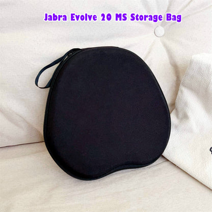 For Jabra Evolve 20 MS  Headphone Case Headset Earpads Storage Bag Casing Box