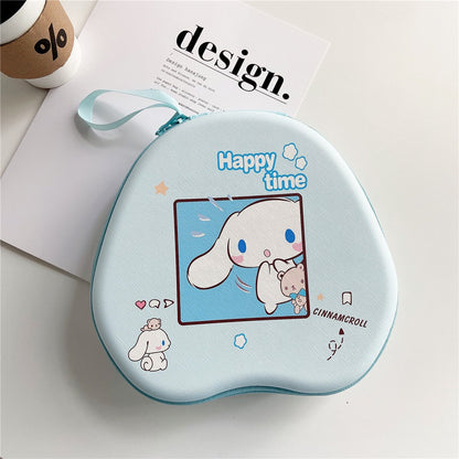 For Panasonic RP-HD300B Headphone Case Cartoon Creative Patterns Headset Earpads Storage Bag Casing Box