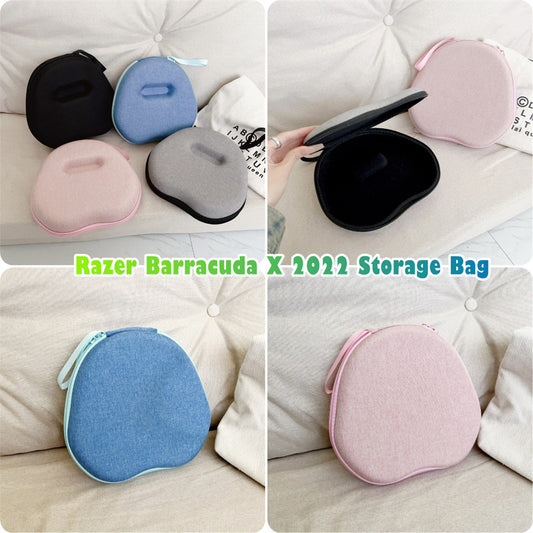 For Razer Barracuda X 2022 Headphone Case Headset Earpads Storage Bag Casing Box