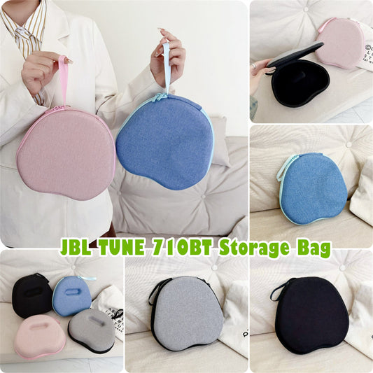 For JBL TUNE 710BT Headphone Case Headset Earpads Storage Bag Casing Box