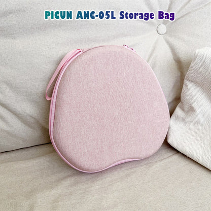 For PICUN ANC-05L Headphone Case Headset Earpads Storage Bag Casing Box