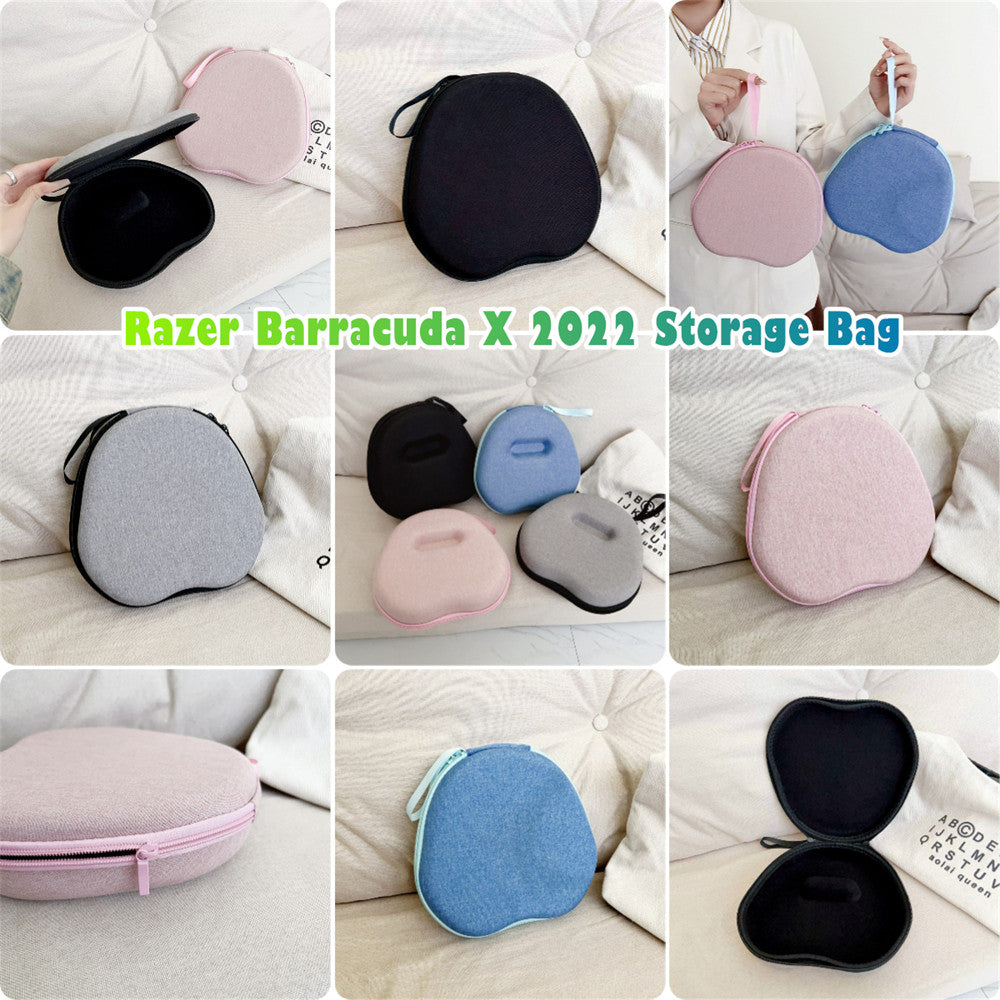 For Razer Barracuda X 2022 Headphone Case Headset Earpads Storage Bag Casing Box