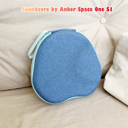 For Soundcore by Anker Space One S1  Headphone Case Headset Earpads Storage Bag Casing Box