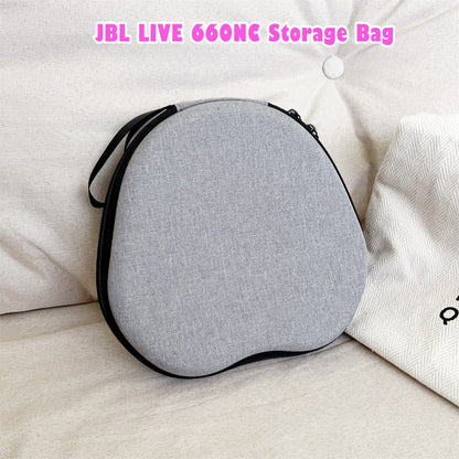 For JBL LIVE 660NC Headphone Case Headset Earpads Storage Bag Casing Box