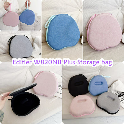 For Edifier W820NB Plus Headphone Case Headset Earpads Storage Bag Casing Box